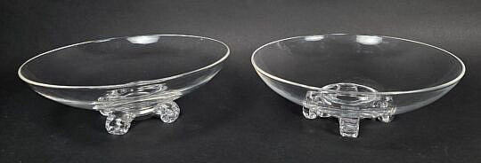 4518-955 Pair Steuben Bowls A