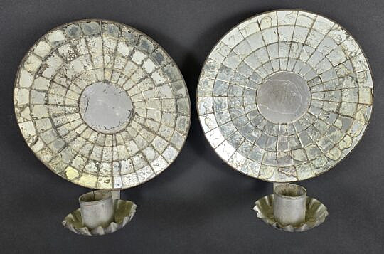 4520-955 Spider Web Mirror Sconses A