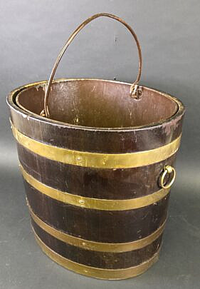 4524-955 Antique Peat Bucket A
