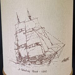 Pair of Ships Anchor and Rope Block Pull Table Lamps