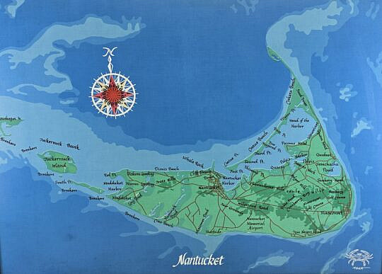 4526-955 Tillet Nantucket Map A