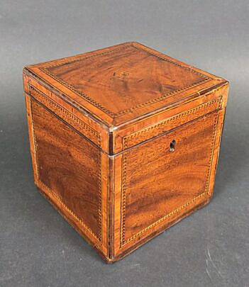 4527-955 Antique Tea Caddy A