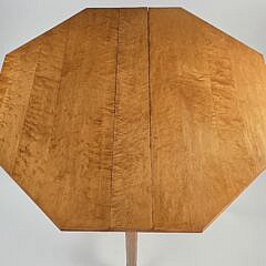 Birdseye Maple Drop Leaf Sunderland Style Envelope Table