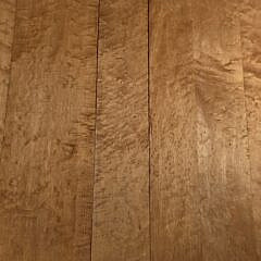 Birdseye Maple Drop Leaf Sunderland Style Envelope Table