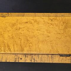 Birdseye Maple Drop Leaf Sunderland Style Envelope Table