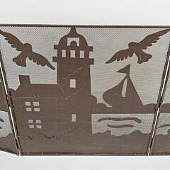 4532-955 Lighthouse Fire Screen A