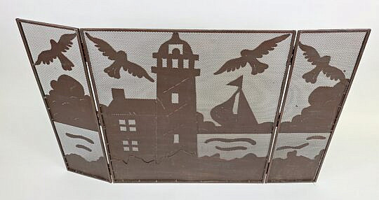 4532-955 Lighthouse Fire Screen A