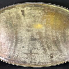 Silverplate Anchor and Shell Oyster Serving Tray
