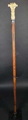 4540-955 Clenched Fist Walking Stick A