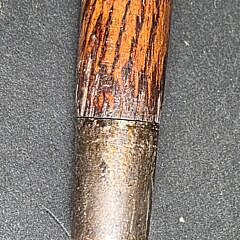 Antique Sailor Made Clenched Fist Walking Stick, 19th century