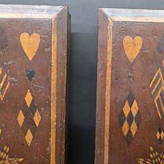 Fine Pair of Antique Sailor Made Rectangular Tool Boxes, 19th century