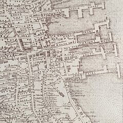 Elizabeth “Betty” Yates Ensign Limited Edition Birdseye Nantucket Street Map
