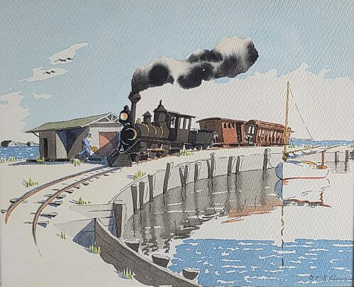 4554-955 Doris Beer Dummy Line Watercolor A