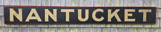 4561-955 Nantucket Sign A