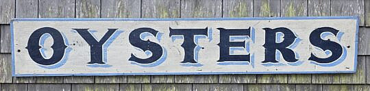 4562-955 Oysters Sign A