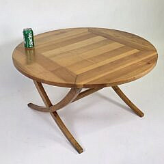 Roche Bobois Mid Century Modern Style Circular Coffee Table