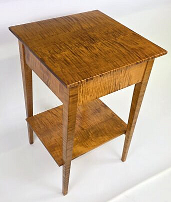 4571-955 Tiger Maple Table A