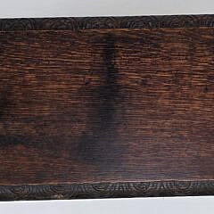 Antique English Oak Rectangular Joint Stool Bench