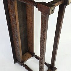 Antique English Oak Rectangular Joint Stool Bench
