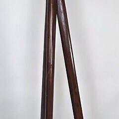 Vintage Oar and Life Ring Standing Coat and Hat Rack, 20th century