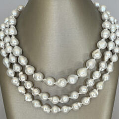 46-4960 White Baroque South Sea Pearl Necklace A IMG_0090