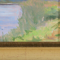 Ellie Foley Oil Painting “After Glow on Nantucket Creek”