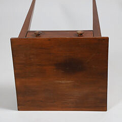 American Hepplewhite One Drawer Work Stand, 19th Century