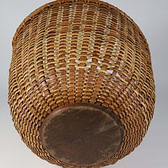 Nantucket Swing Handle Harvest Basket, 19th Century