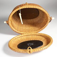 Jose Formoso Reyes Nantucket Friendship Basket, circa 1954