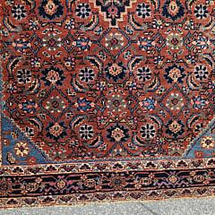 Vintage Hand Knotted Oriental Scatter Rug