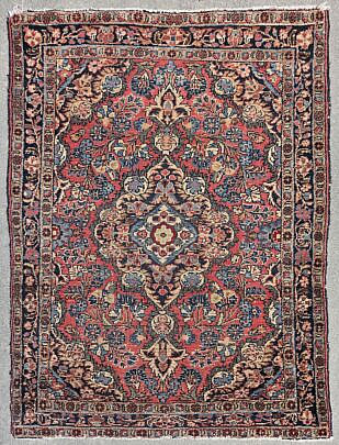 Hand Knotted Oriental Scatter Rug