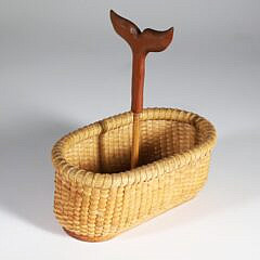 Nantucket Salt and Pepper Basket, Circa 2008