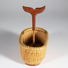 Delores Spychalski Nantucket Salt and Pepper Basket, circa 2008