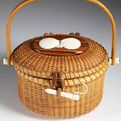 Maitino Small Nantucket Friendship Basket