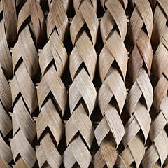 Tall Splint Woven Basket