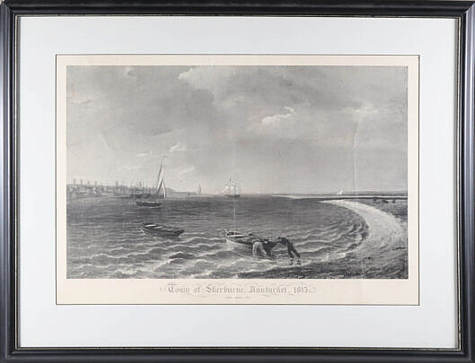 999 1815 Antique Town of Sherburne Nantucket Print A 0032 JPG