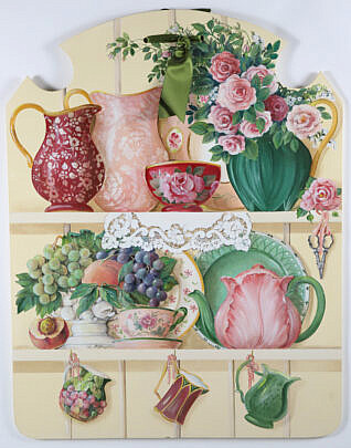 999 Panel with Kitchen Shelf Scene A 0022 JPG
