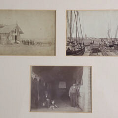 Antique Nantucket Photographs in Two Frames