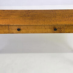 Phillip Raneri Nantucket Tiger Maple One Drawer Console Table