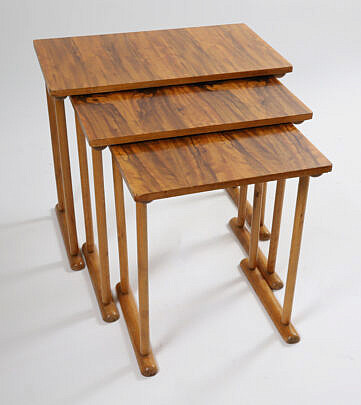 Contemporary Nest of Three Tables