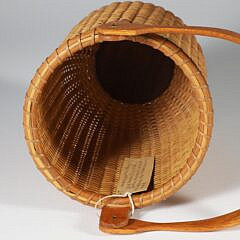 Harold Hoffman Swing Handle Nantucket Basket, circa 1997