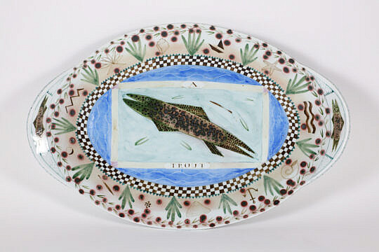 Mara Superior Porcelain "Trout" Platter