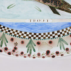 Mara Superior Porcelain “Trout” Platter