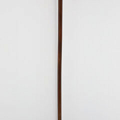 Ebony Smiling Dapper Gentleman Wearing Derby Bowler Hat Walking Stick, 19th Century