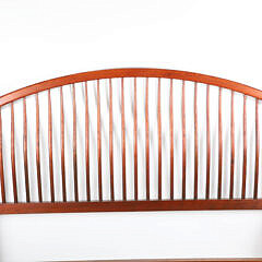 Signed Stephen Swift Four Poster Spindle Bed, circa 1995