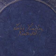 Pair of Leslie Linsley Decoupage Plates