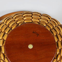 Paul Willer Broad Rattan Woven Open Swing Handle Nantucket Basket