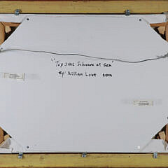 William Lowe (American b. 1940) Oil on Canvas “Top Sail Schooner at Sea”