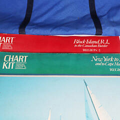Two Charts “New York to Nantucket” and “Block Island to the Canadian Border”