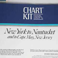Two Charts “New York to Nantucket” and “Block Island to the Canadian Border”